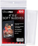 ULTRA PRO 4"x 6" Soft Sleeves