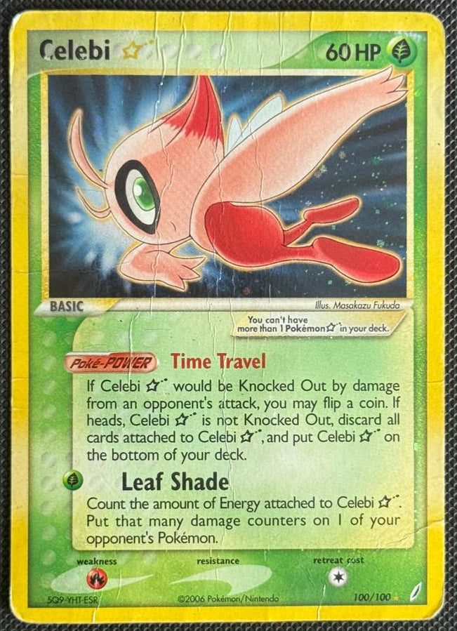 Celebi Star (100/100) [EX: Crystal Guardians] SCAN