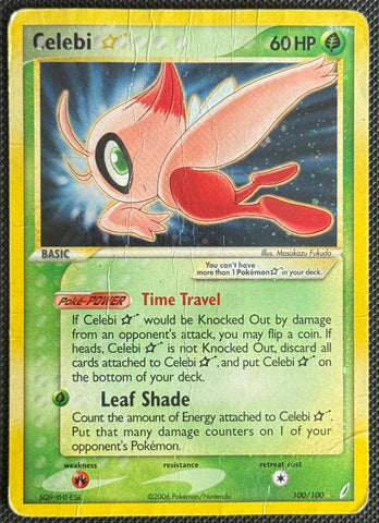 Celebi Star (100/100) [EX: Crystal Guardians] SCAN #5332