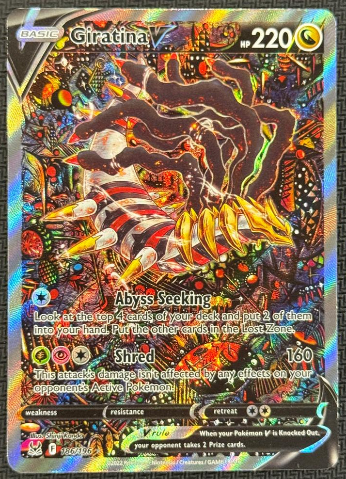 Giratina V (186/196) [Sword & Shield: Lost Origin] SCAN