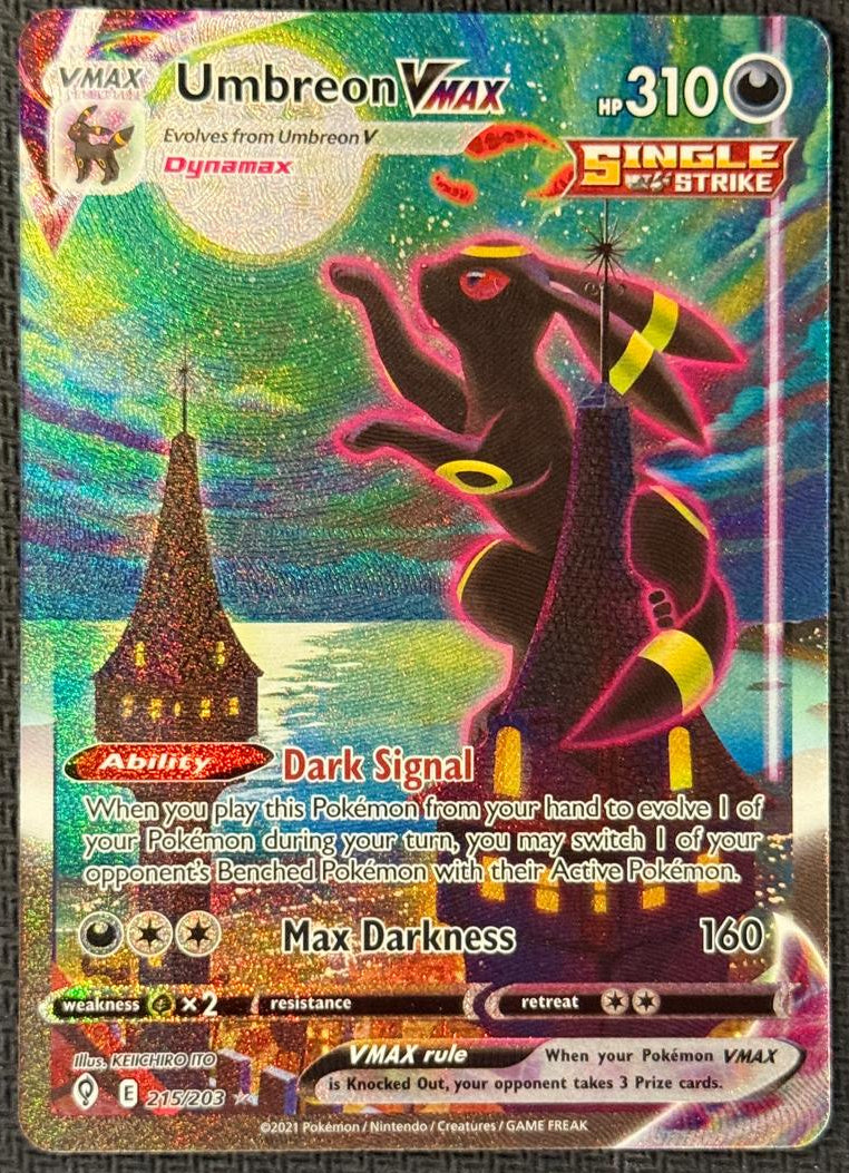 Umbreon VMAX (215/203) [Sword & Shield: Evolving Skies] SCAN