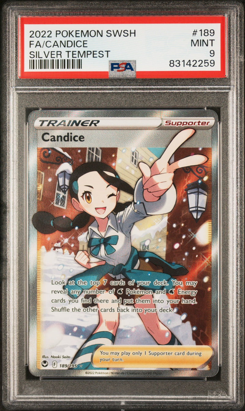 2022 POKEMON SWSH FA/CANDICE SILVER TEMPEST