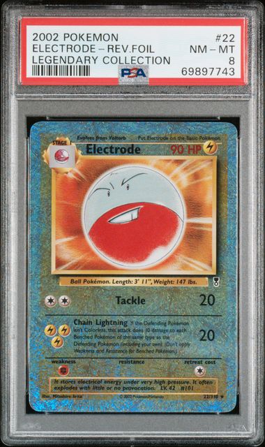 2002 POKEMON LEGENDARY COLLECTION