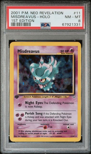 2001 POKEMON NEO REVELATION