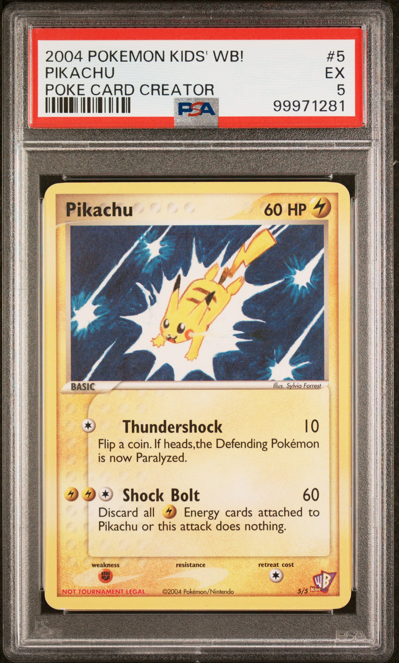 2004 POKEMON KIDS' WB! PIKACHU