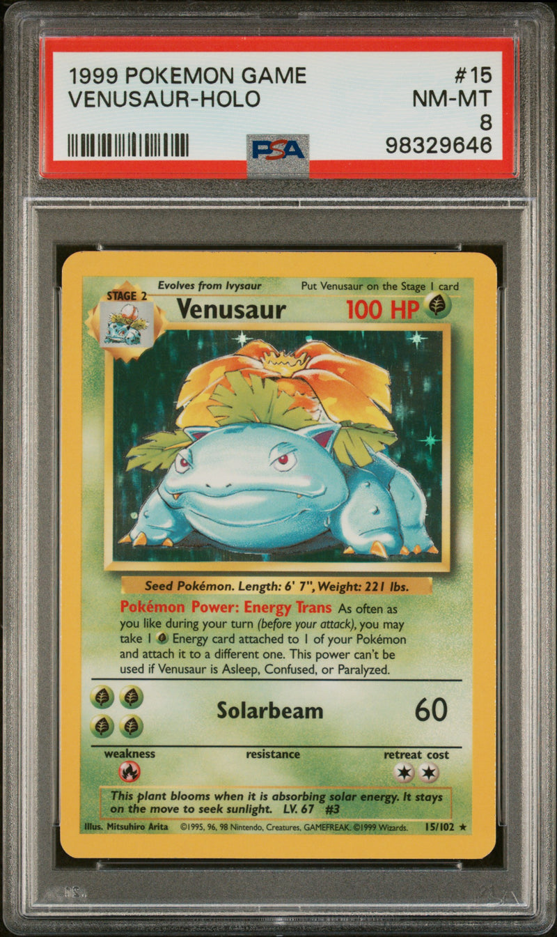 1999 POKEMON GAME VENUSAUR - HOLO