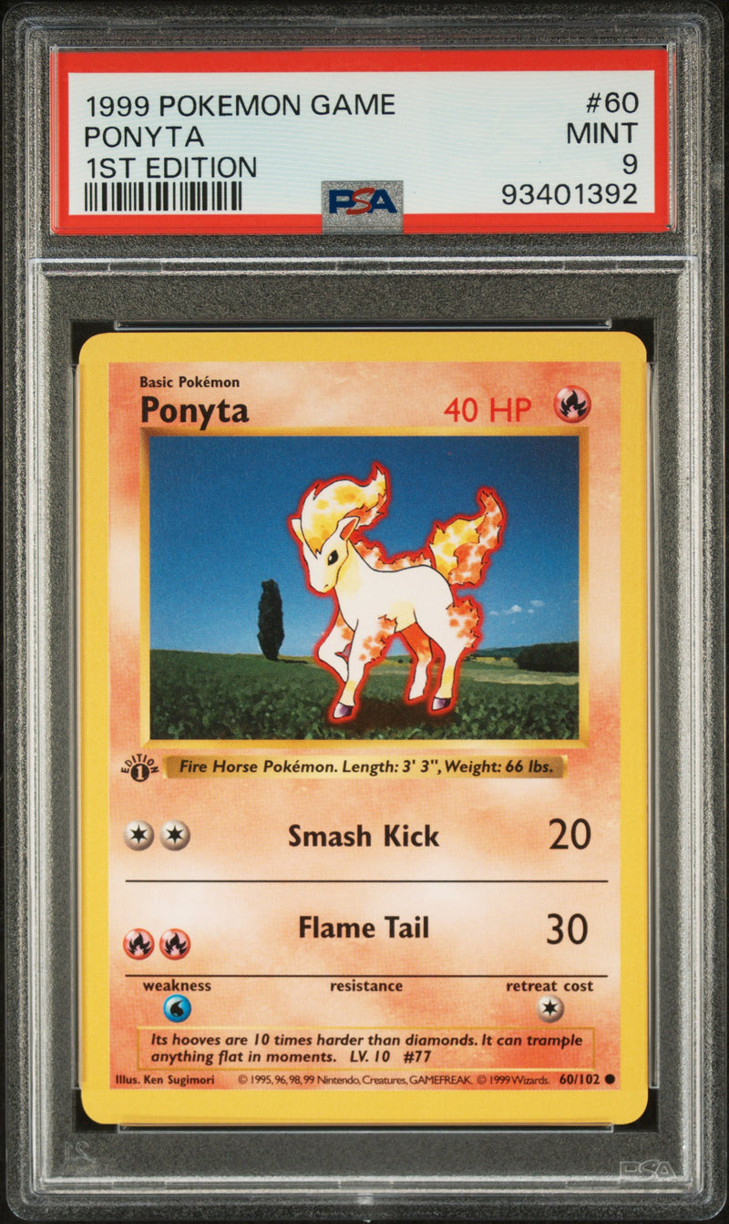 1999 POKEMON GAME PONYTA