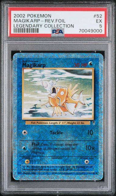 2002 POKEMON LEGENDARY COLLECTION