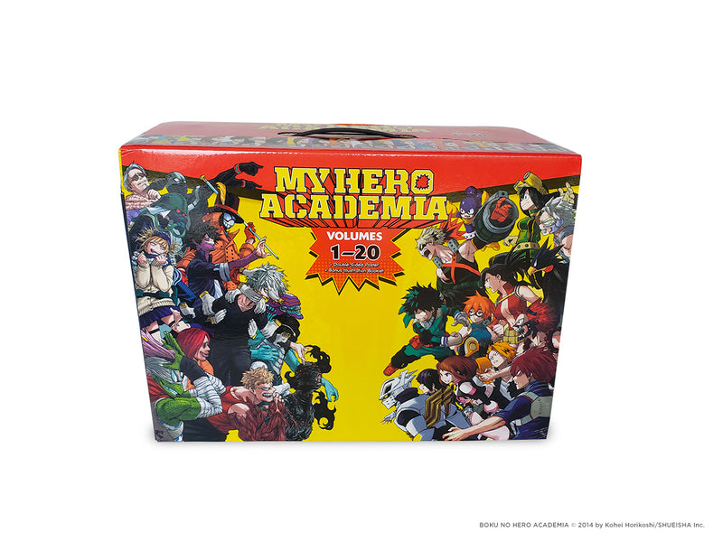 MY HERO ACADEMIA MANGA CASE VOL 1-20