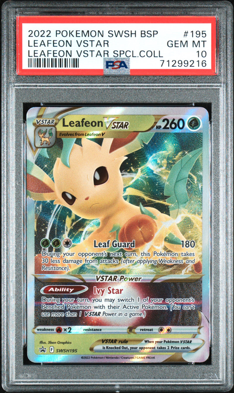 2022 POKEMON SWSH BSP LEAFEON VSTAR