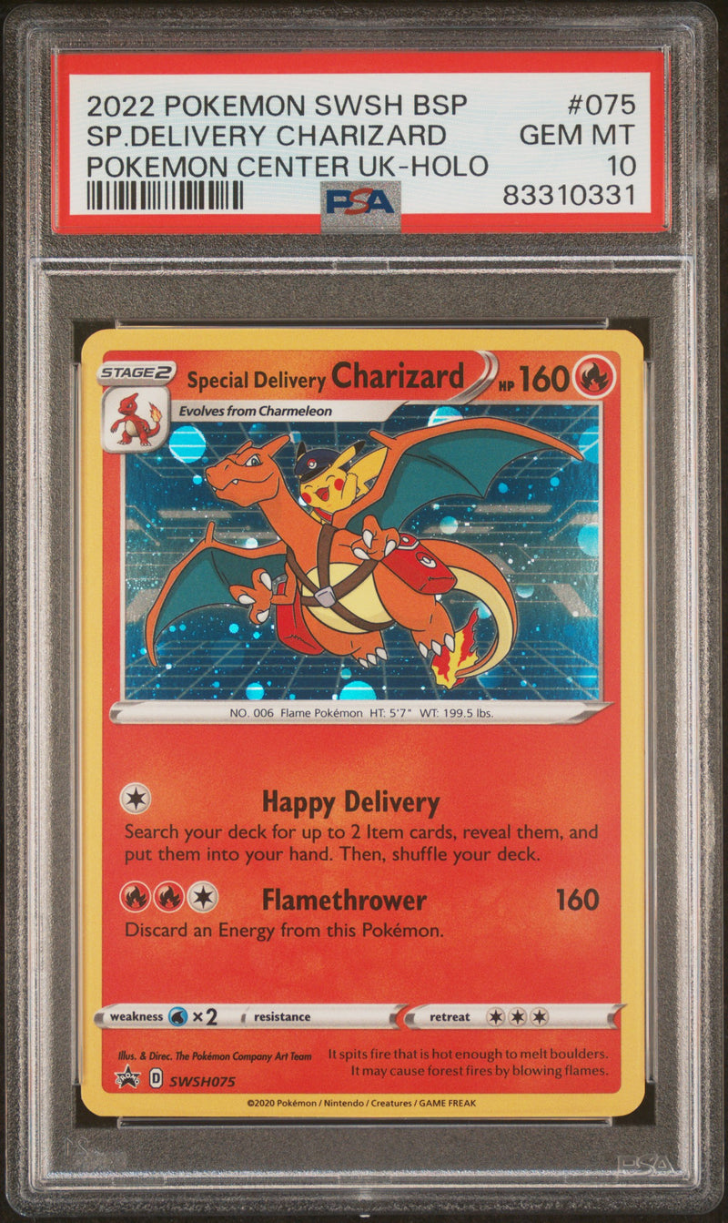 2022 POKEMON SWSH BSP SPECIAL DELIVERY CHARIZARD HOLO