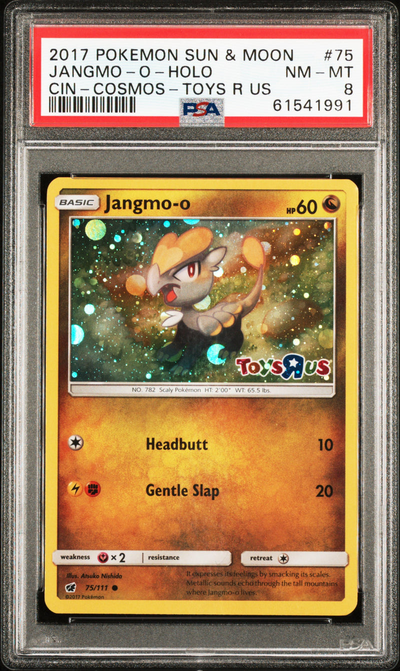 2017 POKEMON SUN & MOON JANGMO - O - HOLO