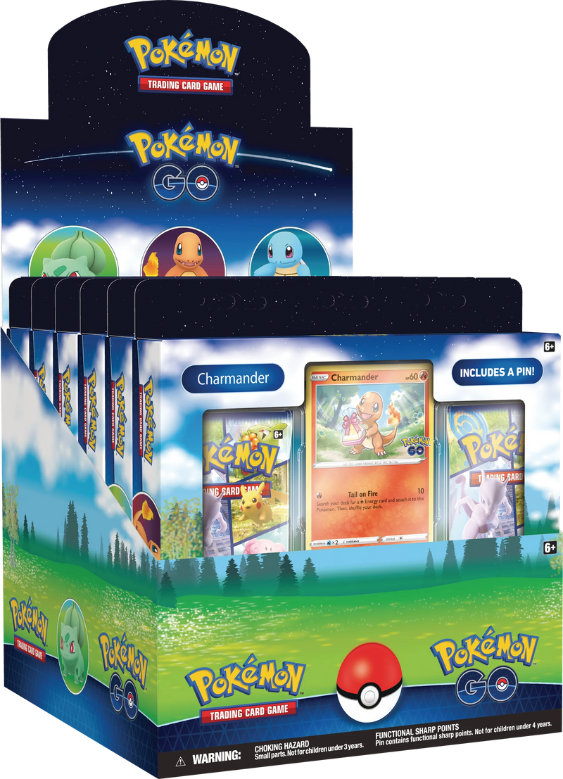 Pokemon GO Pin Collection Display (Sealed)