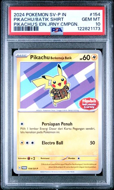 2024 POKEMON INDONESIAN SV-P PROMO