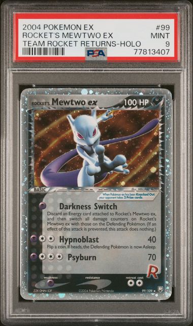 2004 POKEMON EX TEAM ROCKET RETURNS