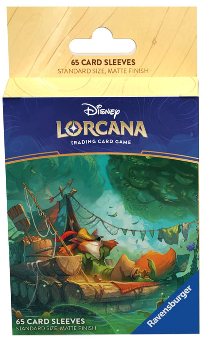 DISNEY LORCANA: INTO THE INKLANDS - SLEEVES 65CT - ROBIN HOOD