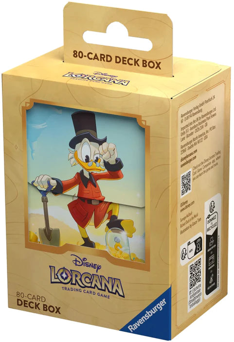 DISNEY LORCANA: INTO THE INKLANDS - DECK BOX 80CT - SCROOGE MCDUCK (PICK-UP IN STORE)