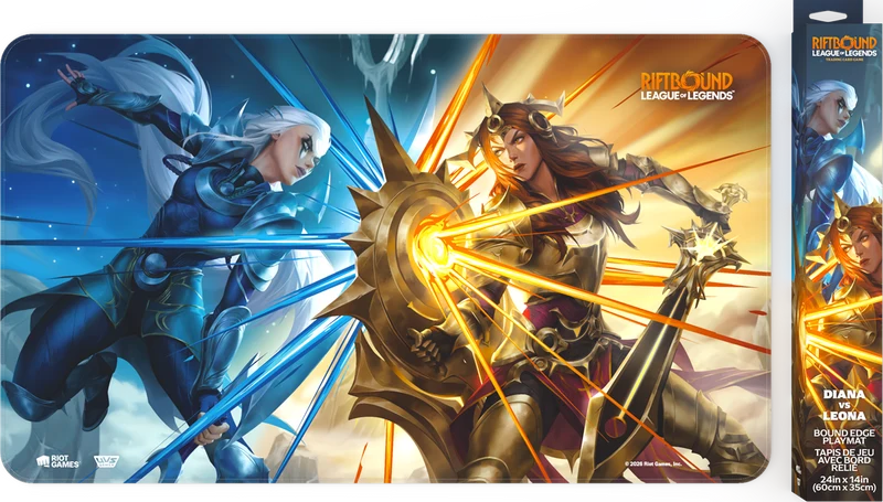 Riftbound: League of Legends - Vendetta Playmat (Diana vs Leona)