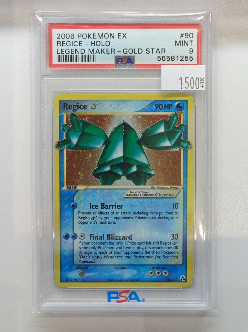 2006 POKEMON GOLD STAR REGICE-HOLO