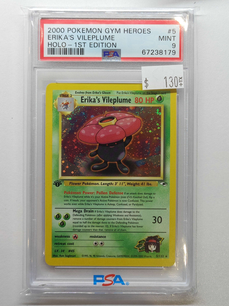 2000 POKEMON GYM HEROES ERIKA'S VILEPLUME