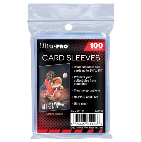 ULTRA PRO Soft Trading Card Penny Sleeves (Pick-up in store)
