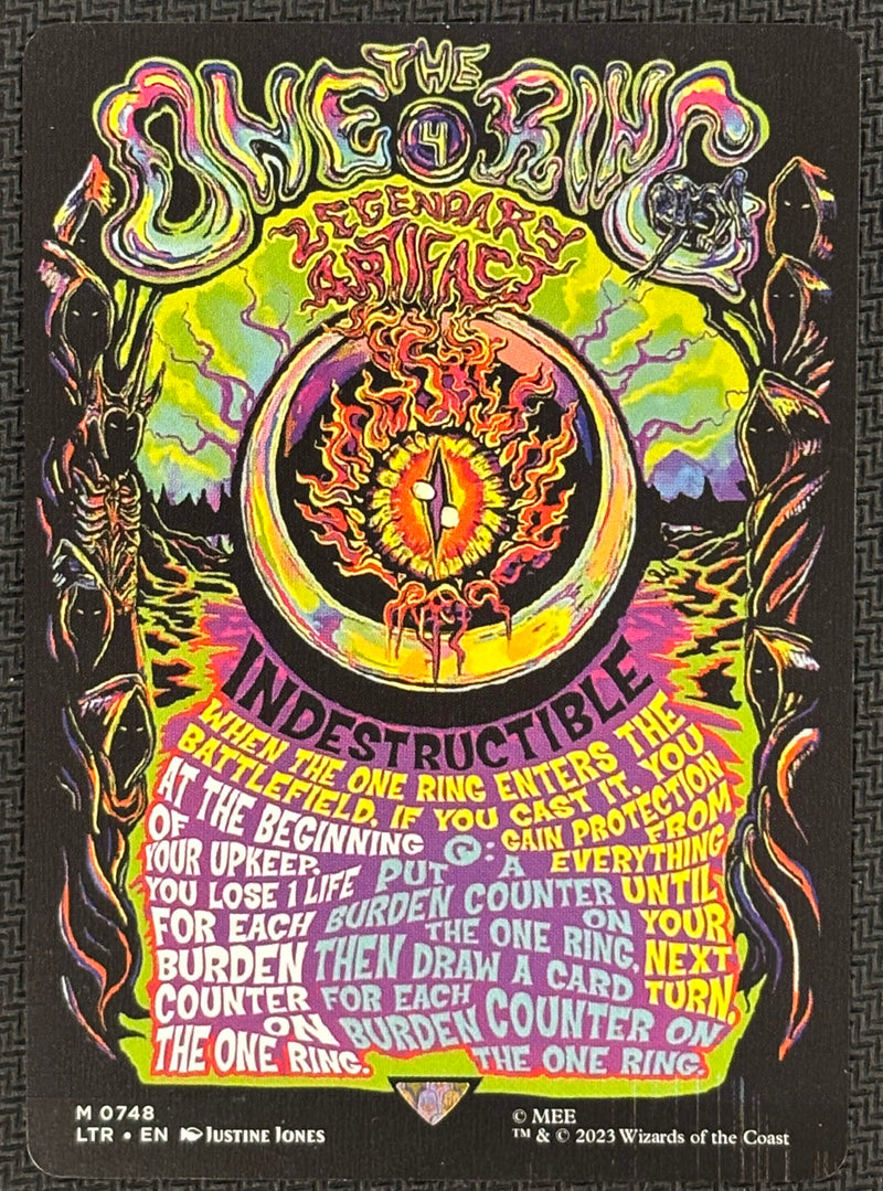 The One Ring (Borderless Poster) [The Lord of the Rings: Tales of Middle-Earth] SCAN