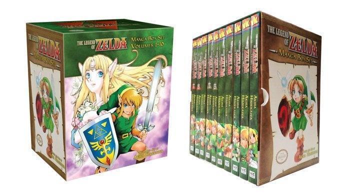 THE LEGEND OF ZELDA MANGA BOX SET VOL 1-10