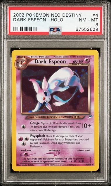 2002 POKEMON NEO DESTINY