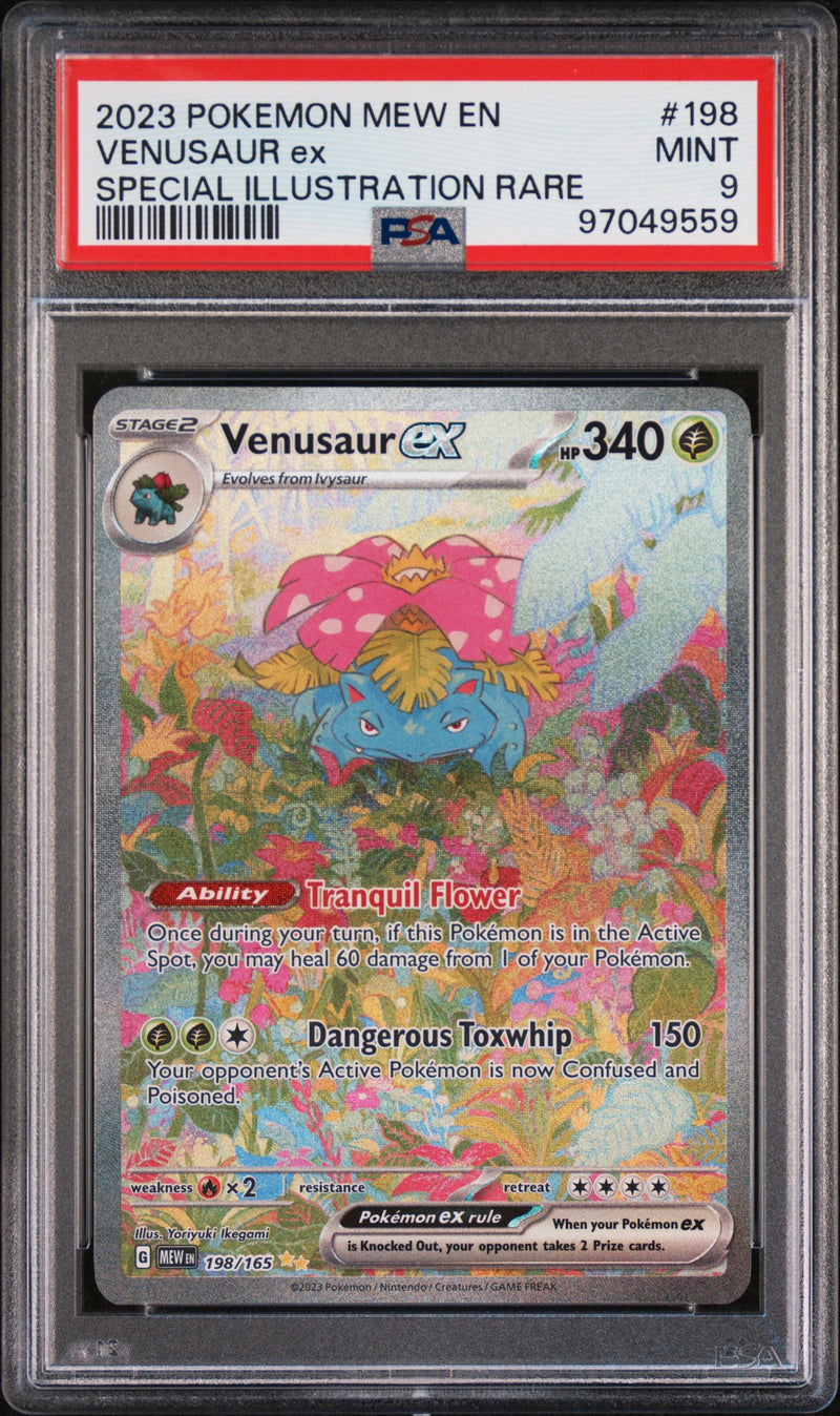 2023 POKEMON MEW EN VENUSAUR ex