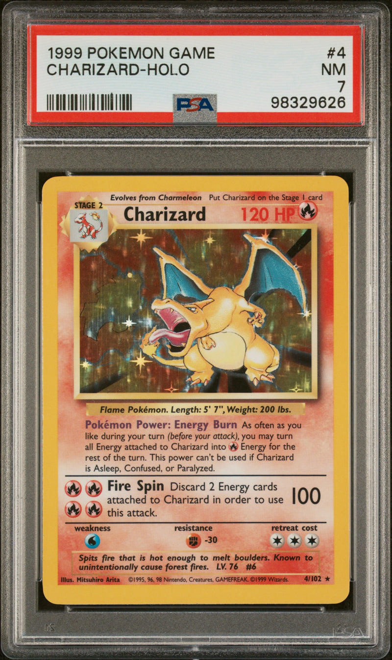 1999 POKEMON CHARIZARD-HOLO