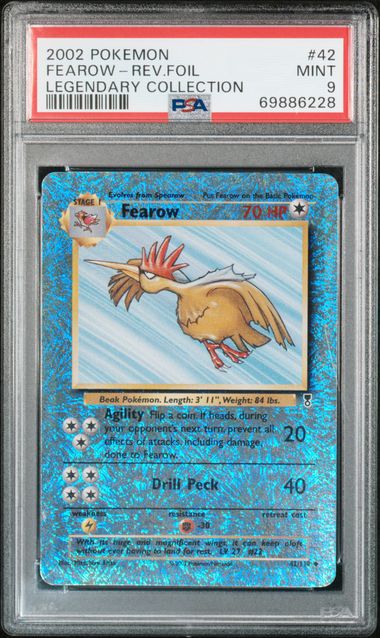 2002 POKEMON LEGENDARY COLLECTION
