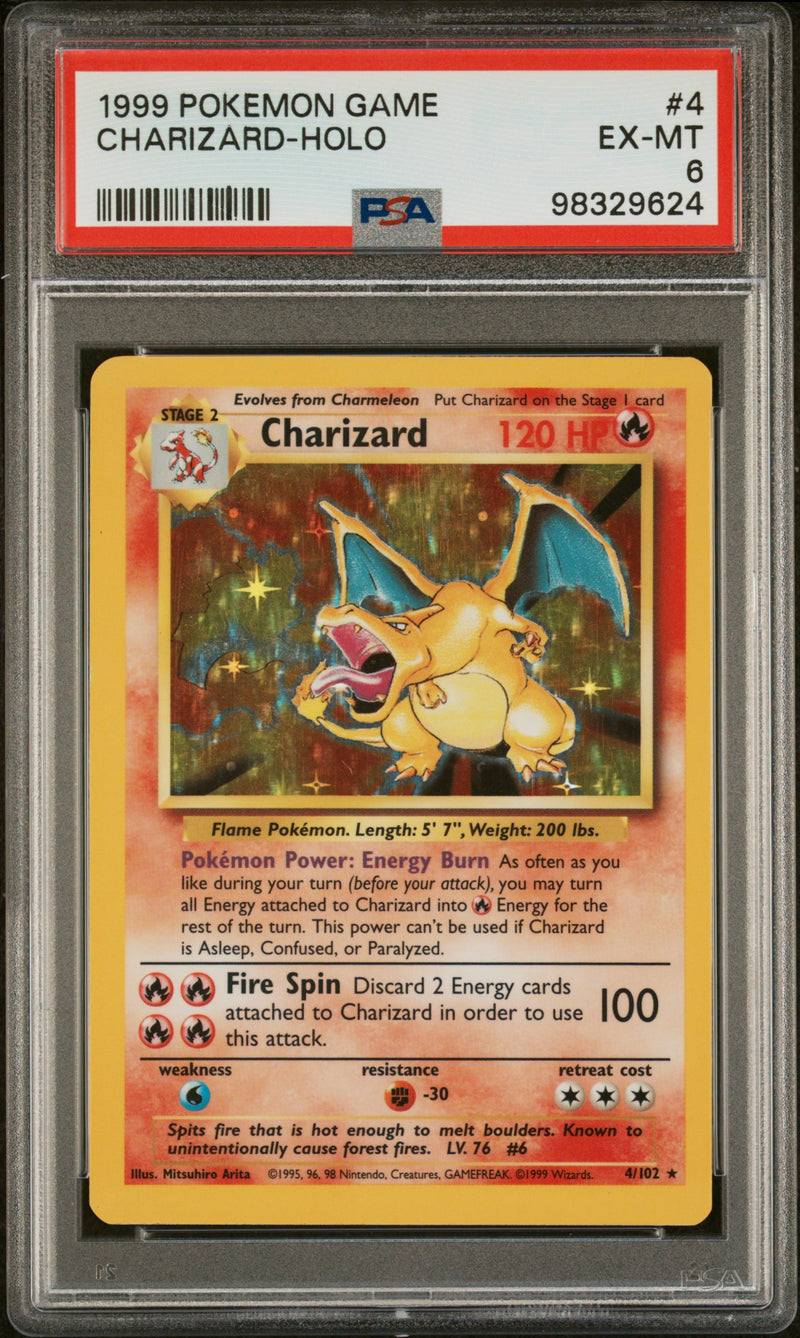 1999 POKEMON CHARIZARD-HOLO