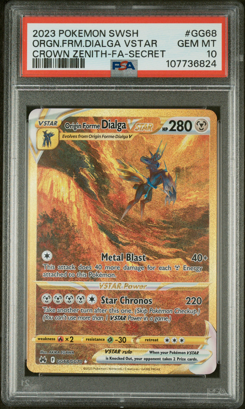 2023 POKEMON SWSH ORGN.FRM.DIALGA VSTAR CROWN ZENITH-FA-SECRET