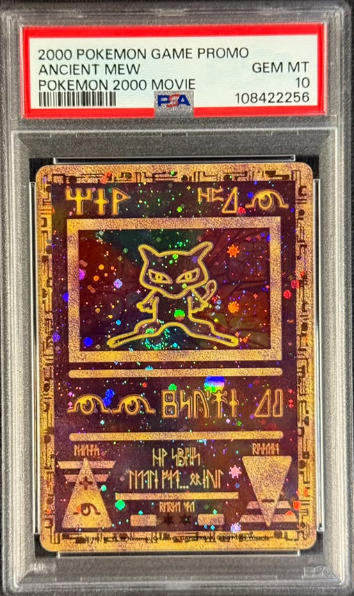 2000 POKEMON GAME MOVIE ANCIENT MEW POKEMON 2000 MOVIE PSA 10 - 256