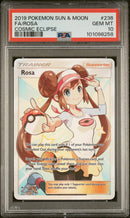 2019 POKEMON SUN & MOON FULL ART ROSA COSMIC ECLIPSE