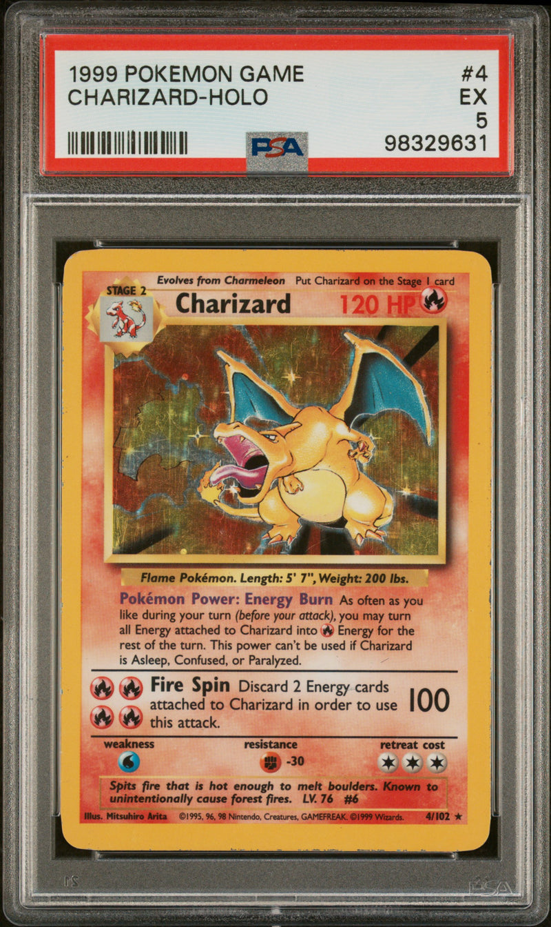 1999 POKEMON CHARIZARD-HOLO