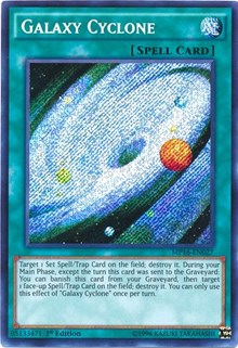 Galaxy Cyclone [MP16-EN027] Secret Rare