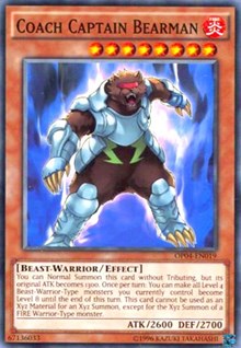 Coach Captain Bearman [OP04-EN019] Common