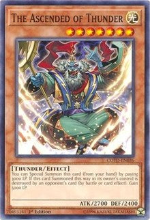 The Ascended of Thunder [COTD-EN036] Short Print