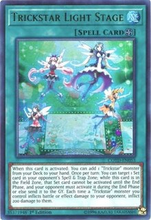 Trickstar Light Stage [COTD-EN053] Ultra Rare