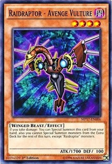 Raidraptor - Avenge Vulture [MP17-EN006] Common