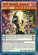 D/D Savant Thomas [MP17-EN065] Rare