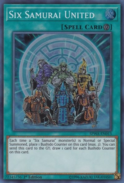 Six Samurai United [SPWA-EN013] Super Rare