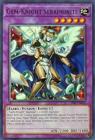Gem-Knight Seraphinite [OP06-EN026] Common