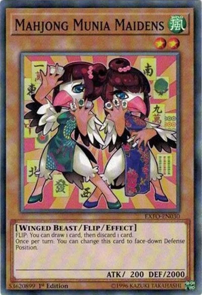 Mahjong Munia Maidens [EXFO-EN030] Common