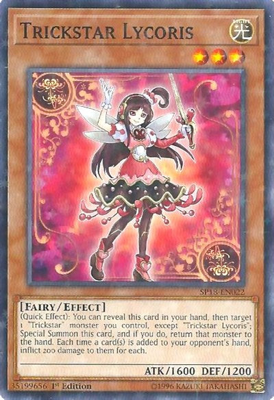 Trickstar Lycoris (Starfoil) [SP18-EN022] Starfoil Rare