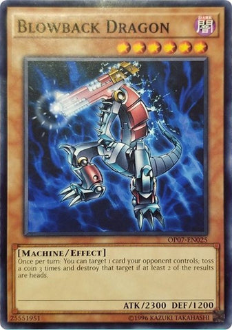 Blowback Dragon [OP07-EN025] Common