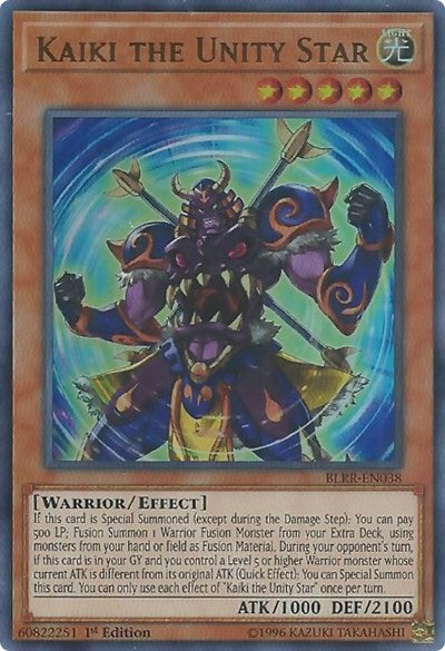 Kaiki the Unity Star [BLRR-EN038] Ultra Rare