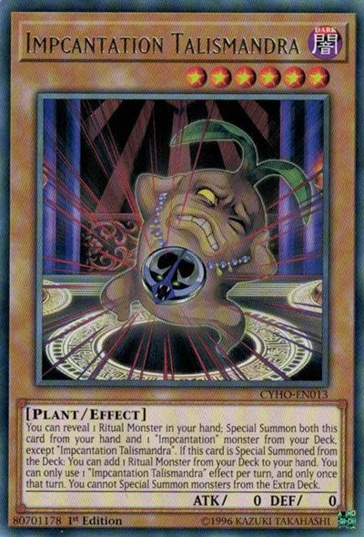 Impcantation Talismandra [CYHO-EN013] Rare