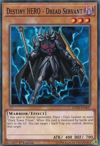 Destiny HERO - Dread Servant [LEHD-ENA07] Common